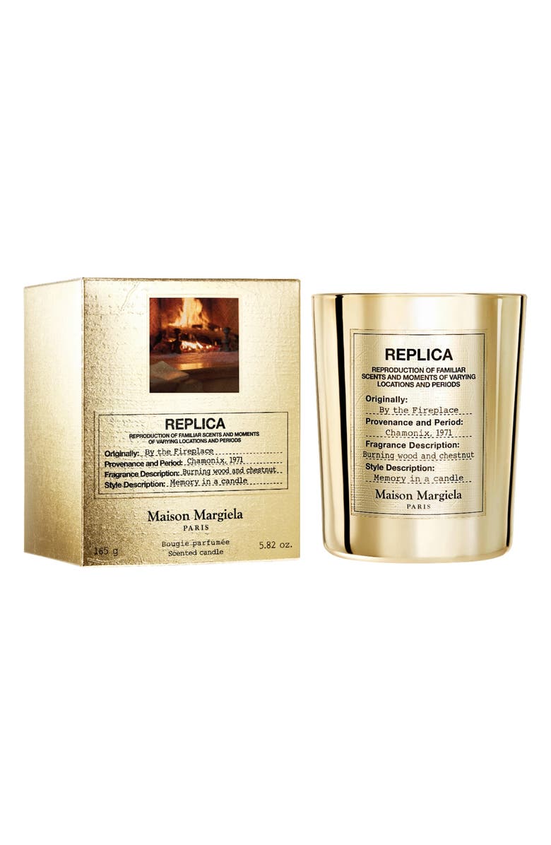 Maison Margiela Replica By the Fireplace Scented Candle, Alternate, color, 