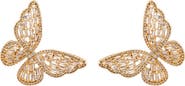EYE CANDY LOS ANGELES Freeda Butterfly Wing Stud Earrings