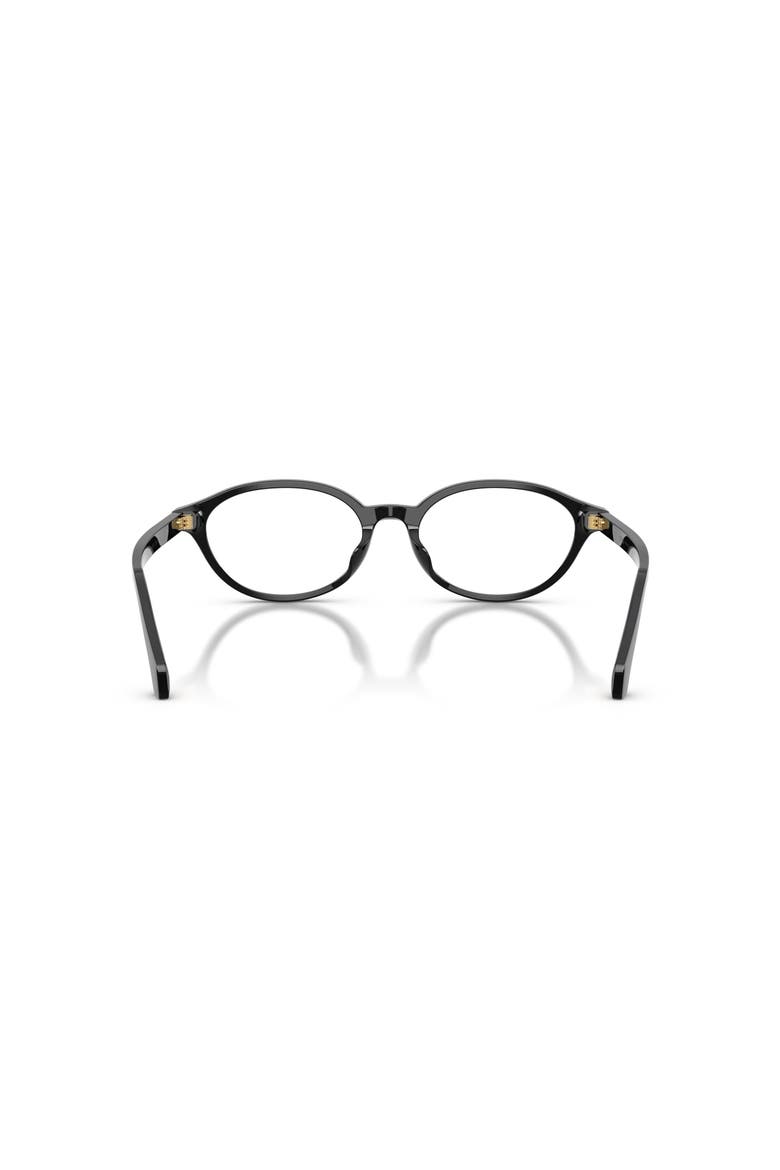 53mm Oval optical glasses, Alternate, color, Black