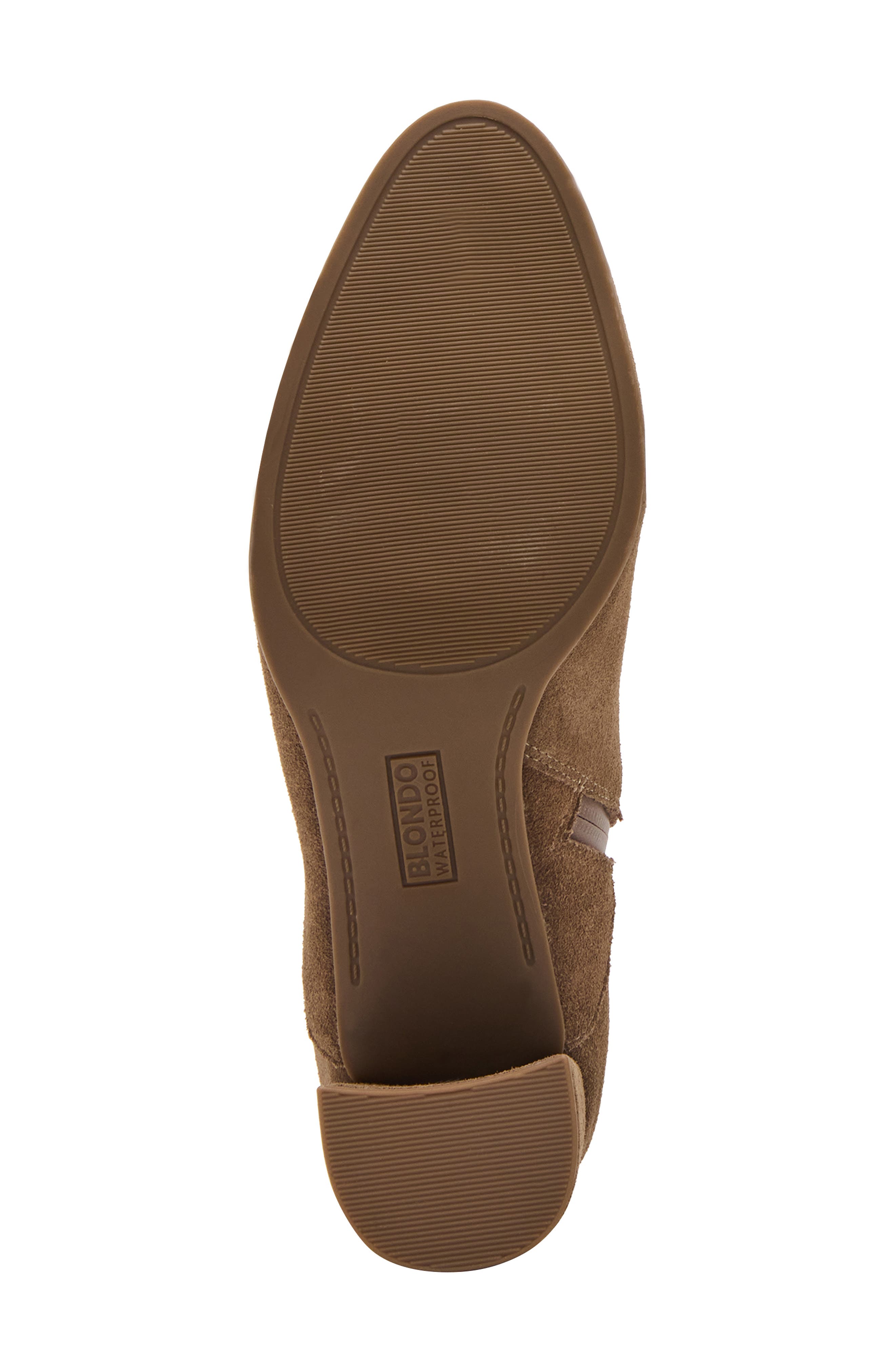 Hylia Waterproof Bootie, Alternate, color, TAUPE SUEDE