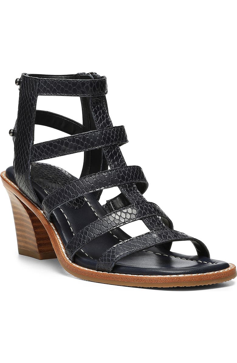 Donald Pliner Jenessa Block Heel Gladiator Sandal, Main, color,