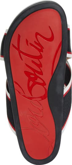【Christian Louboutin】Hot Cross slides 関税・送料込み Christian Louboutin Hot Cross Bizz Slide Sandal (Men