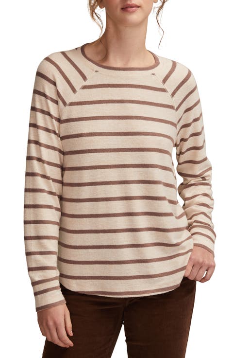 Cloud Raglan Sleeve Knit Top