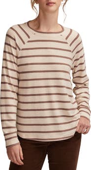 Lucky Brand Cloud Raglan Sleeve Knit Top