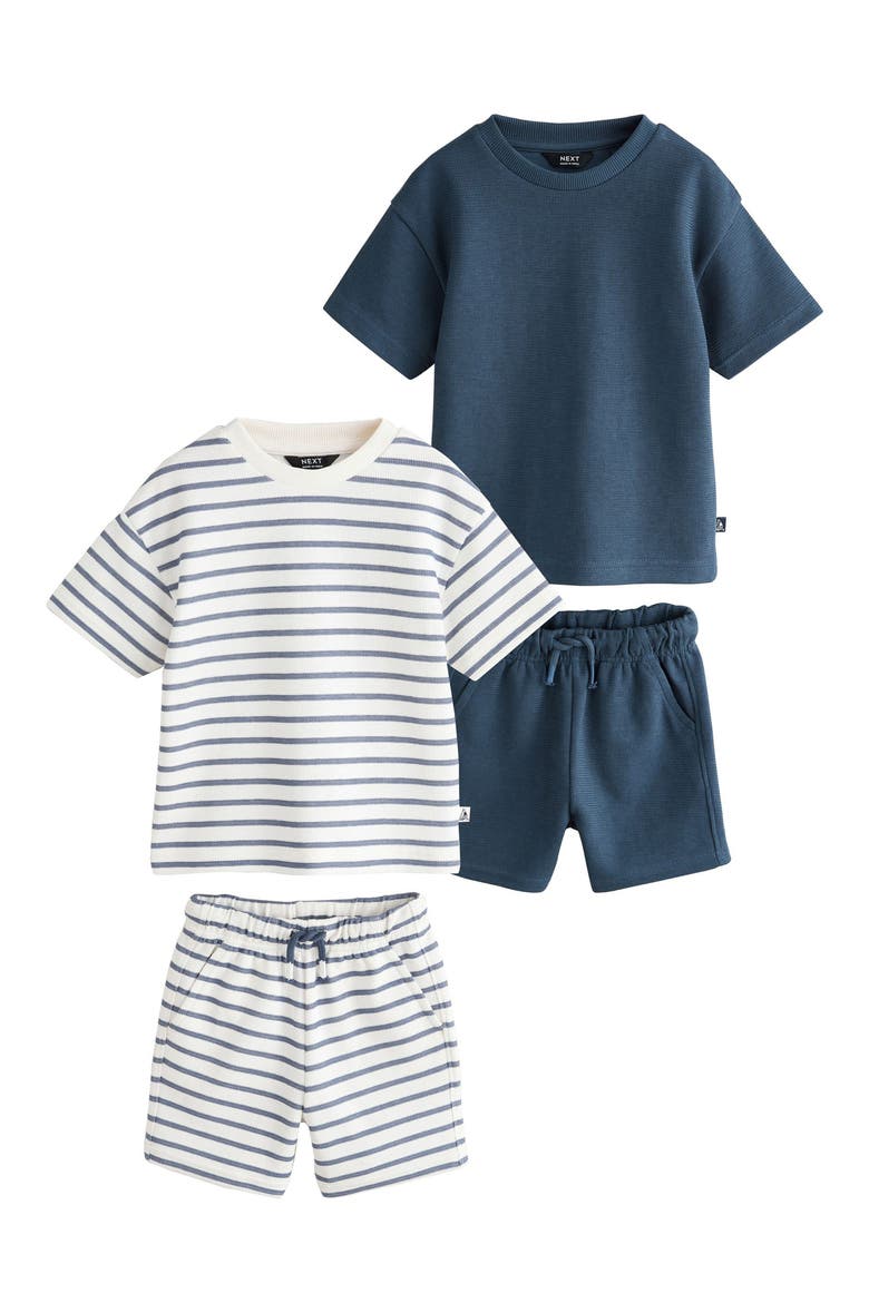 Kids' 2-Pack Assorted T-Shirts & Shorts Set, Main, color, BLUE