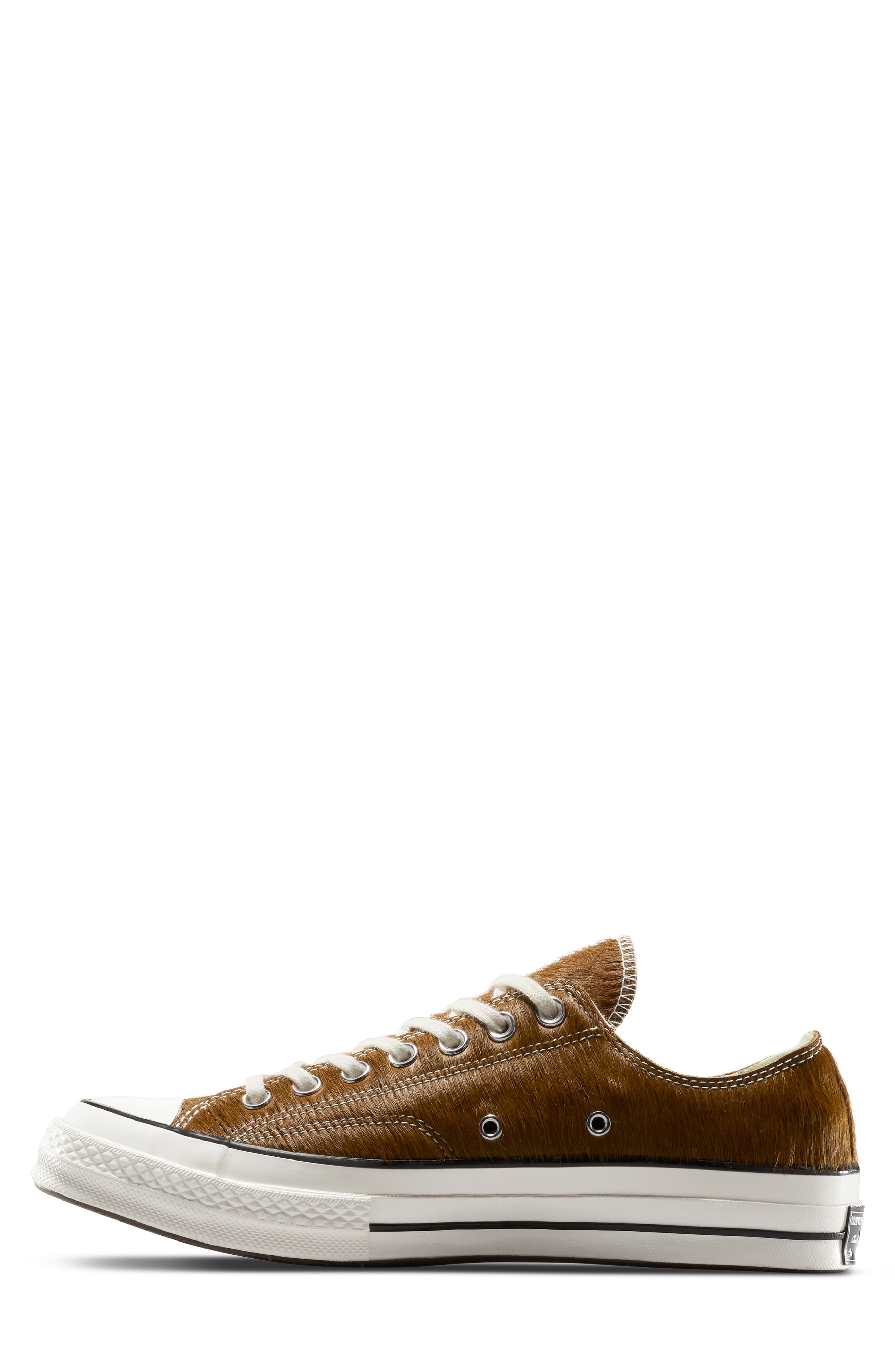 Converse Chuck 70 Genuine Calf Hair Oxford Sneaker, Alternate, color, Brown/ Brown/ Egret