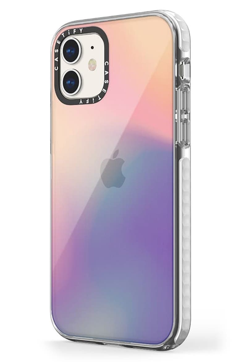 Impact iPhone 12/12 Pro Case, Alternate, color, SHEER IRIDESCENT