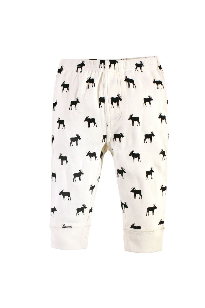 Organic Cotton Pants, Alternate, color, Buffalo Plaid Moose
