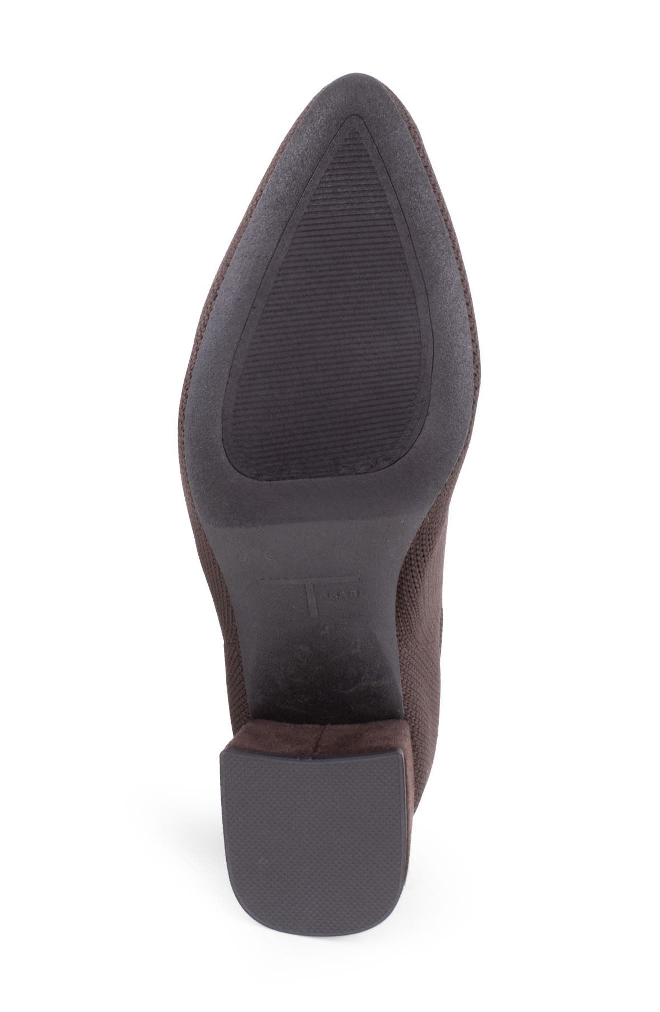 Foxglove Bootie, Alternate, color, DARK BROWN