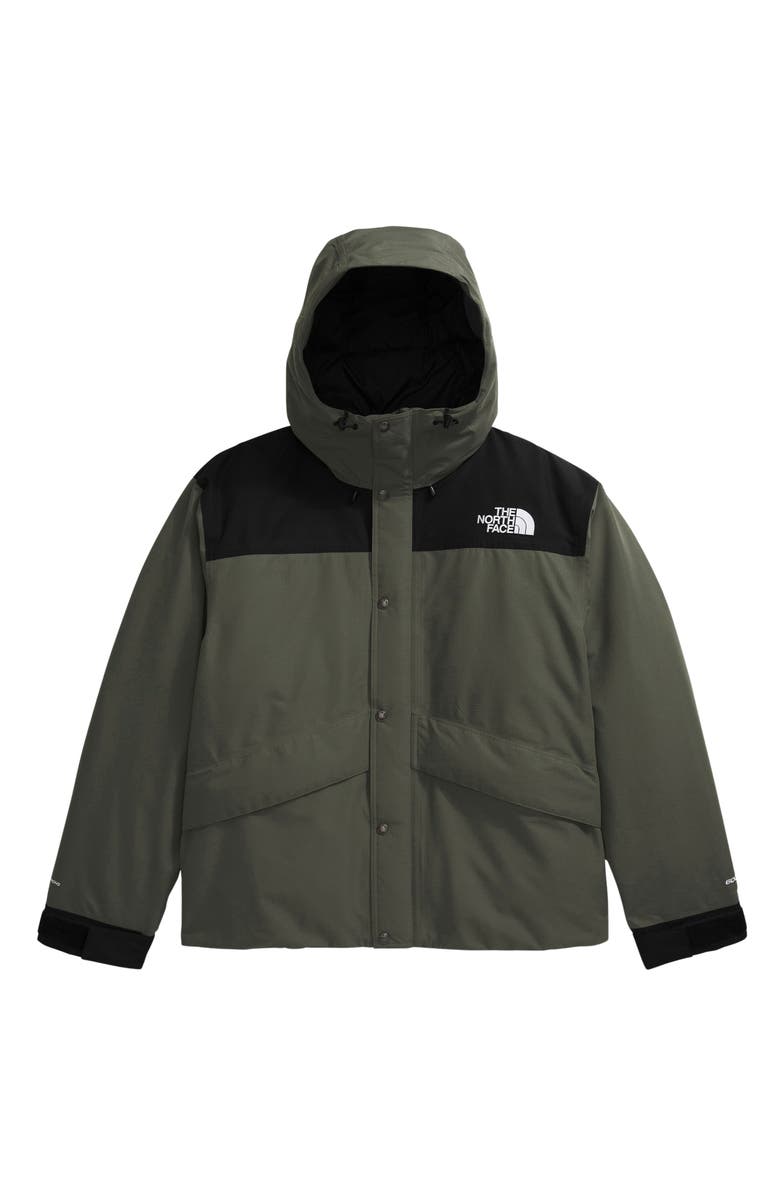 The North Face Mountain 600 Fill Power Down Jacket, Alternate, color, New Taupe Green/ Tnf Black