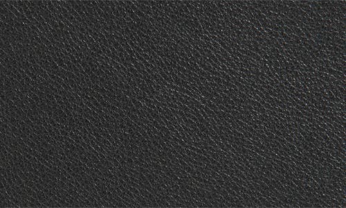 Shop Mansur Gavriel Leather Zip Card Holder In Black