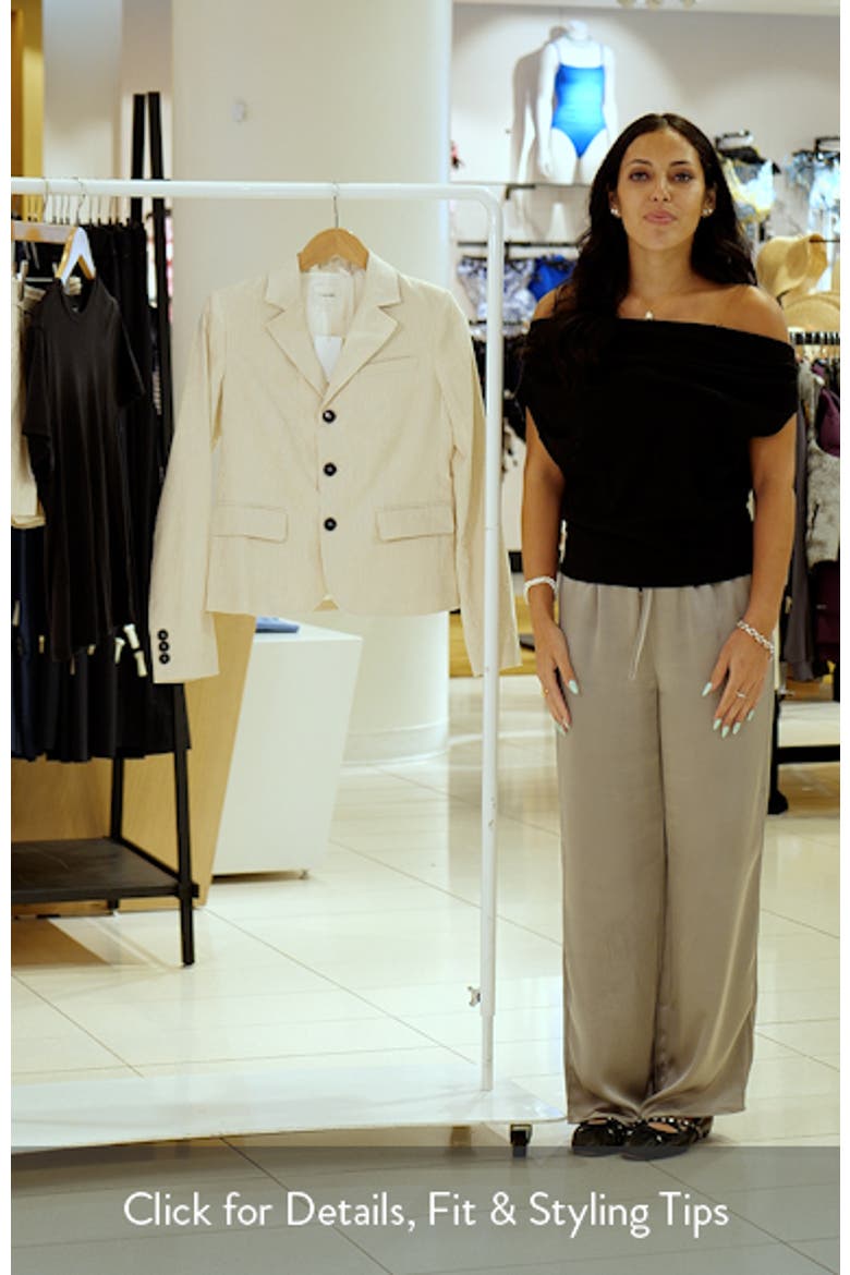 The Striped Smart Blazer video