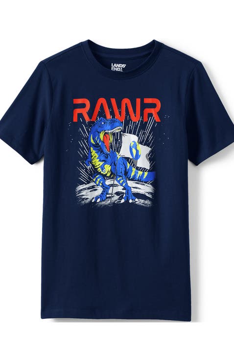 Boys Husky Short Sleeve Graphic Tee