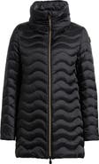 Save The Duck Livette Wavy Quilted Water Repellent Puffer Jacket