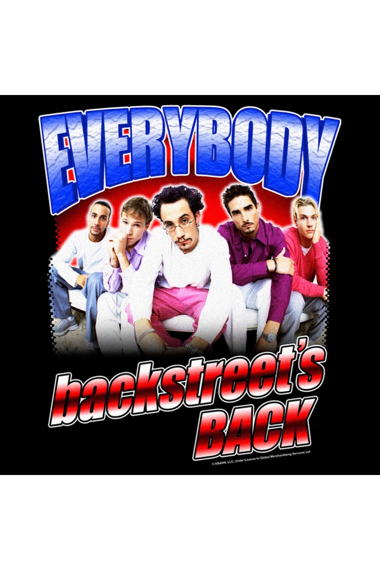 Men's Backstreet Boys Everybody Backstreet's Back Graphic T-Shirt, Alternate, color, Black