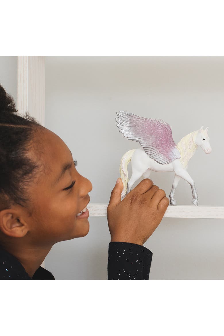 Bayala Sunrise Pegasus, Magical Figurine, Ages 5+, Alternate, color, Multicolored