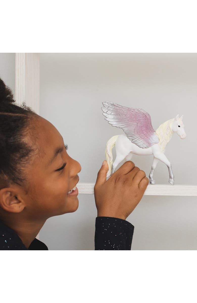 Schleich Bayala Sunrise Pegasus, Magical Figurine, Ages 5+, Alternate, color, Multicolored
