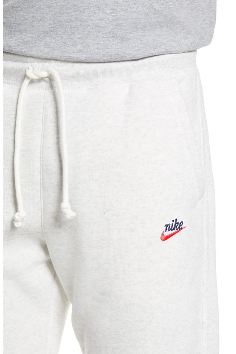 Sportswear Heritage Jogger Sweatpants, Alternate, color, ATMOSPHERE GREY/ HEATHER