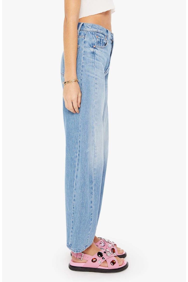 The Half Pipe Flood High Waist Barrel Jeans, Alternate, color, MATERIAL GIRL