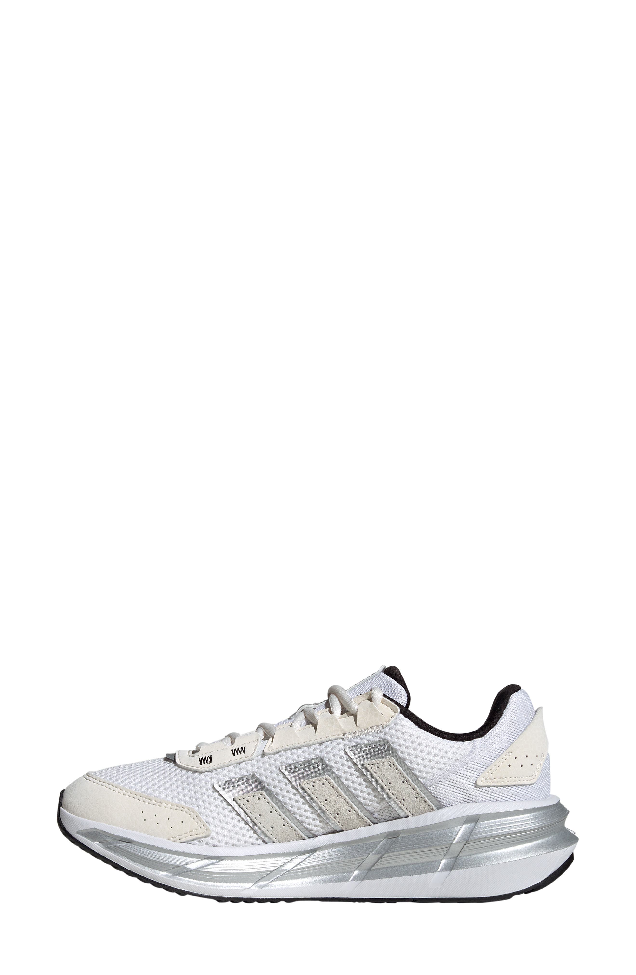 adidas Astrastar Sneaker, Alternate, color, White/ Silver Met/ Chalk White