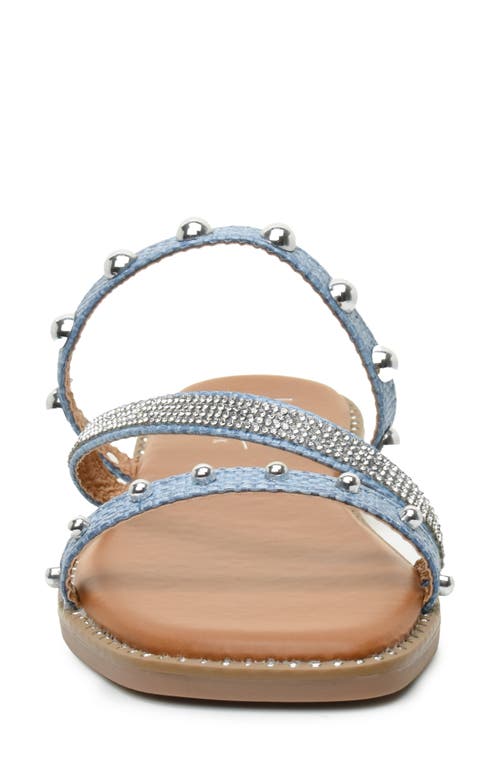 NICOLE MILLER NICOLE MILLER STRAPPY STUD SLIDE SANDAL