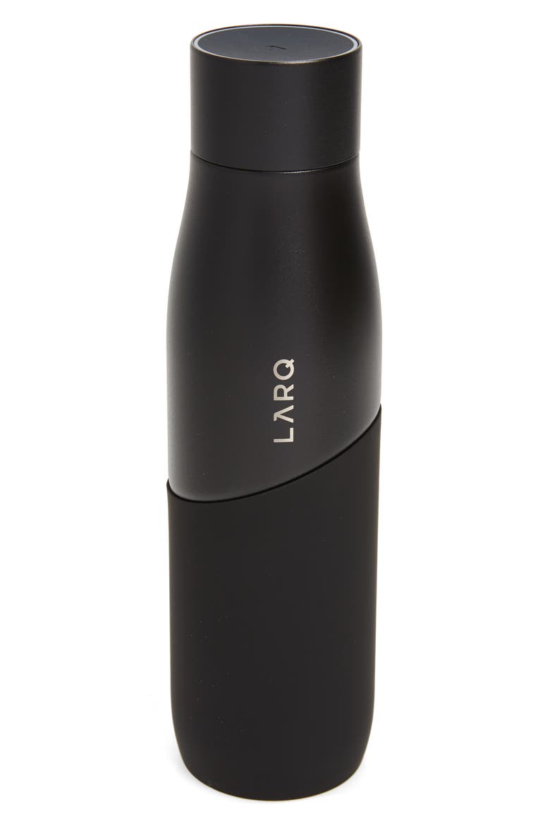 Movement 24 Ounce Self Cleaning Water Bottle, Main, color, BLACK/ ONYX