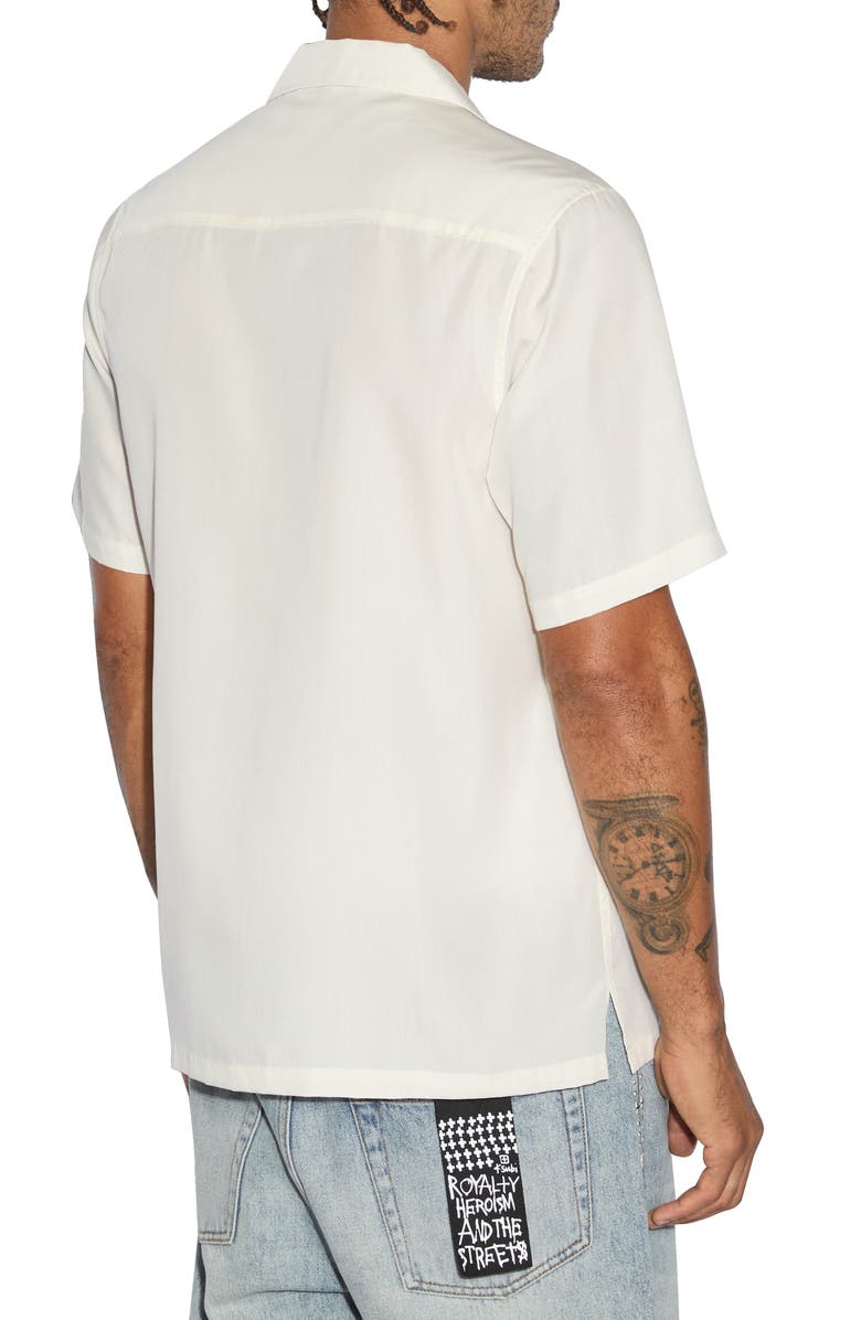 Ksubi Angelik Resort Tencel<sup>®</sup> Lyocell Camp Shirt, Alternate, color, 