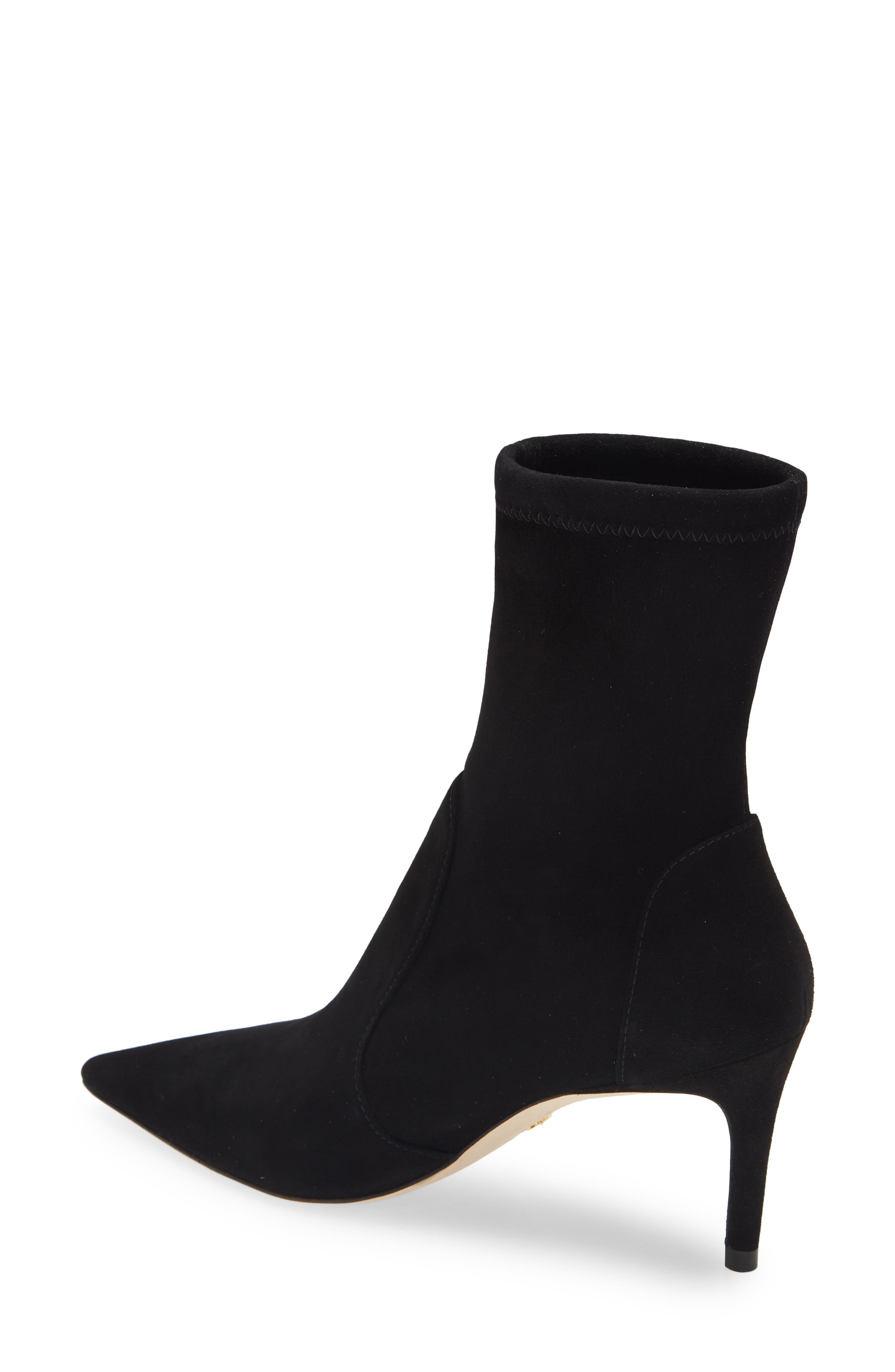 Stuart Weitzman Stuart 75 Sock Bootie, Alternate, color, 