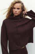 H&M Loose-fit Mock Turtleneck Sweater
