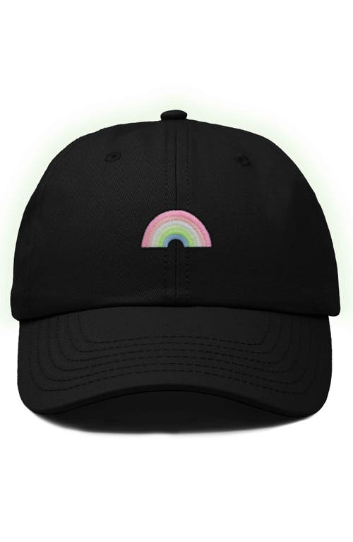 Dalix Rainbow Hat In Black
