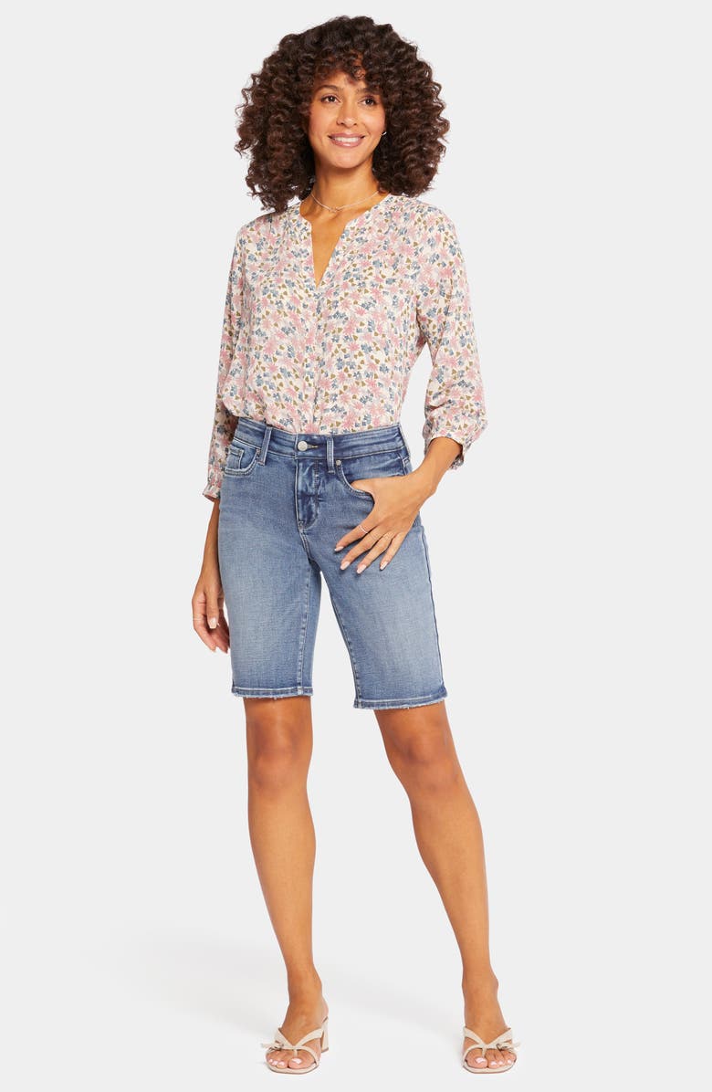 NYDJ Briella Denim Bermuda Shorts, Alternate, color, 