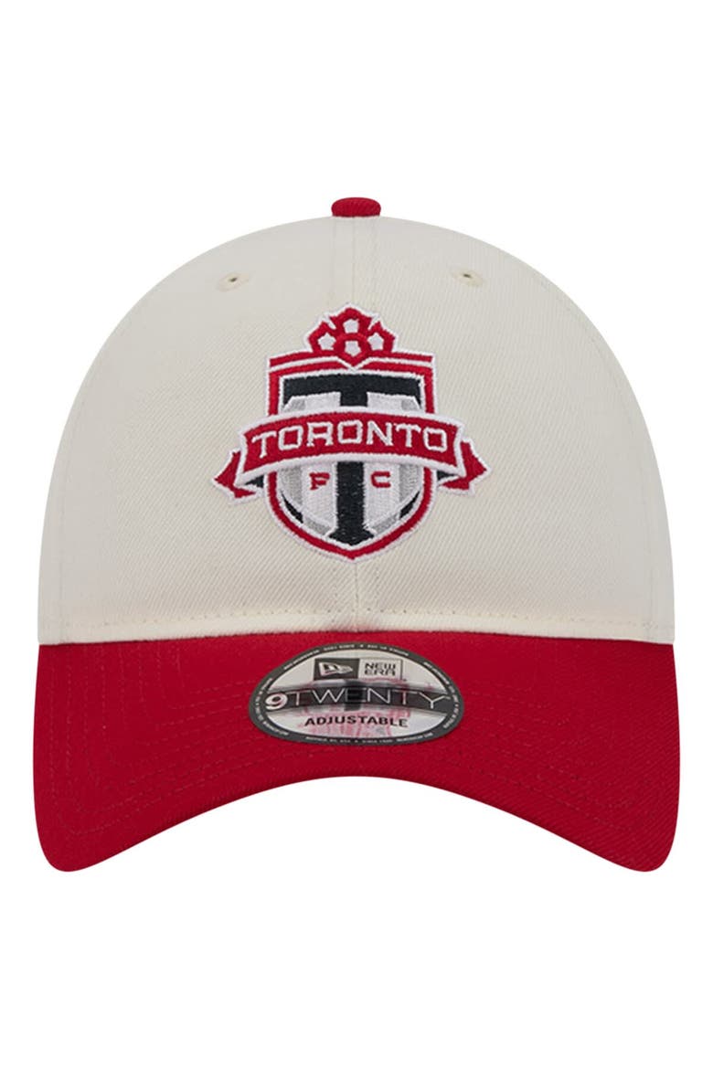Men's New Era White Toronto FC 2024 Kick Off Collection 9TWENTY Adjustable Hat, Alternate, color, White