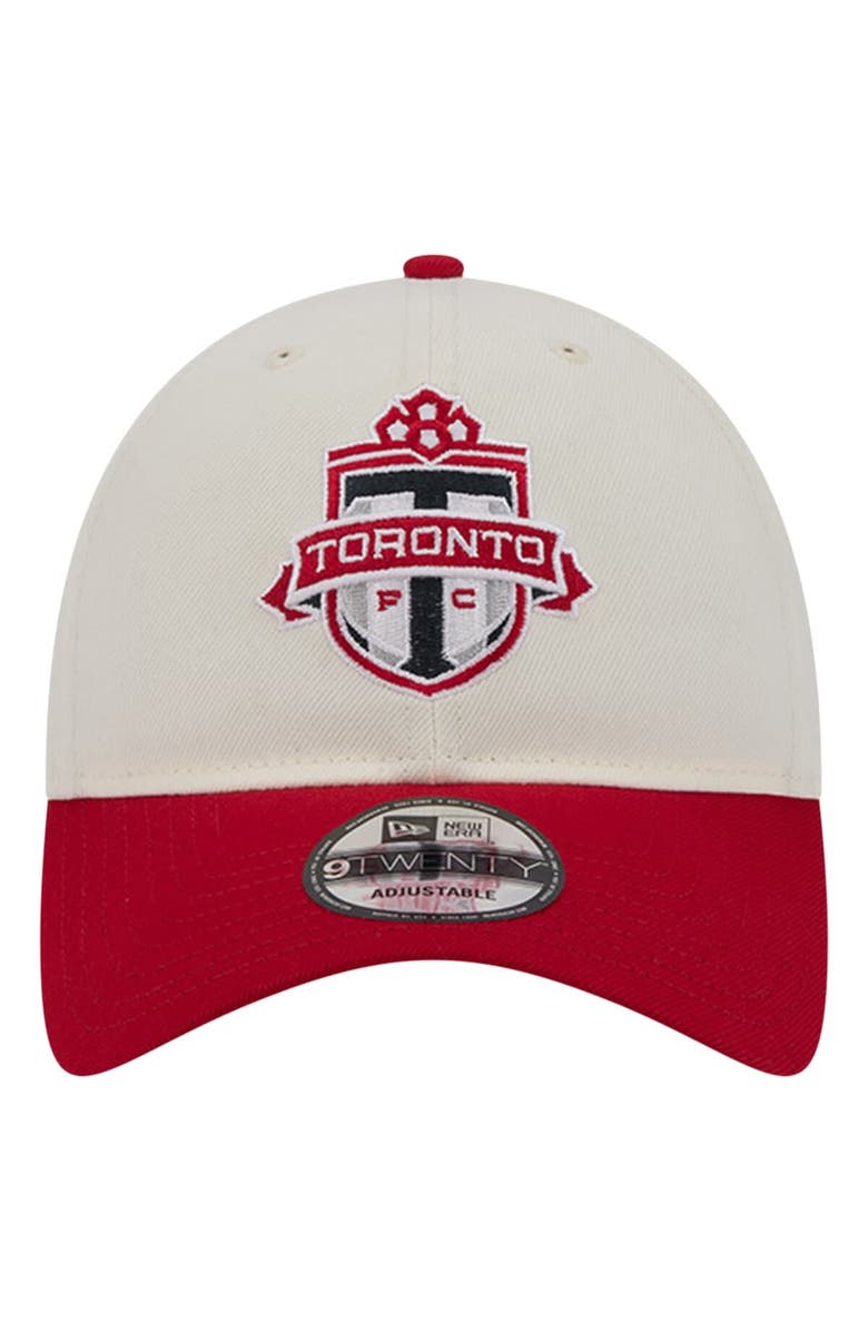 New Era Men's New Era White Toronto FC 2024 Kick Off Collection 9TWENTY Adjustable Hat, Alternate, color, 
