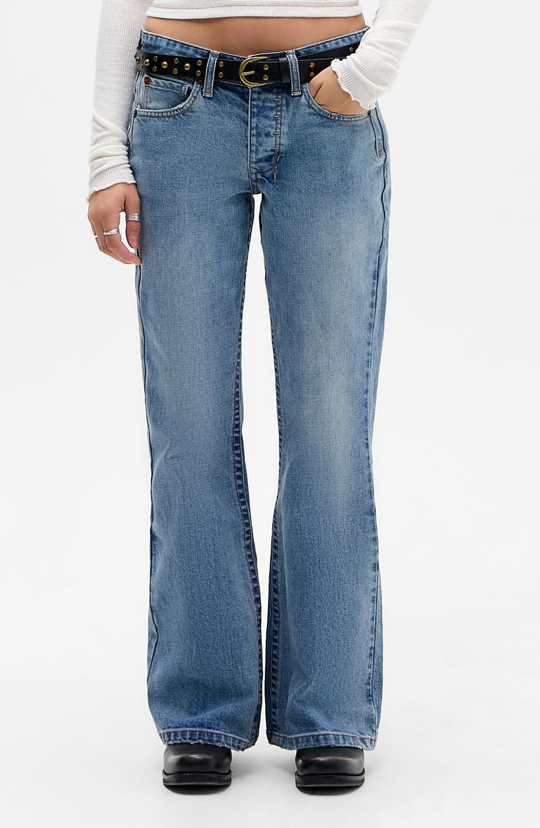 BDG Urban Outfitters Teo Relaxed Bootcut Jeans, Main, color, Light Vintage