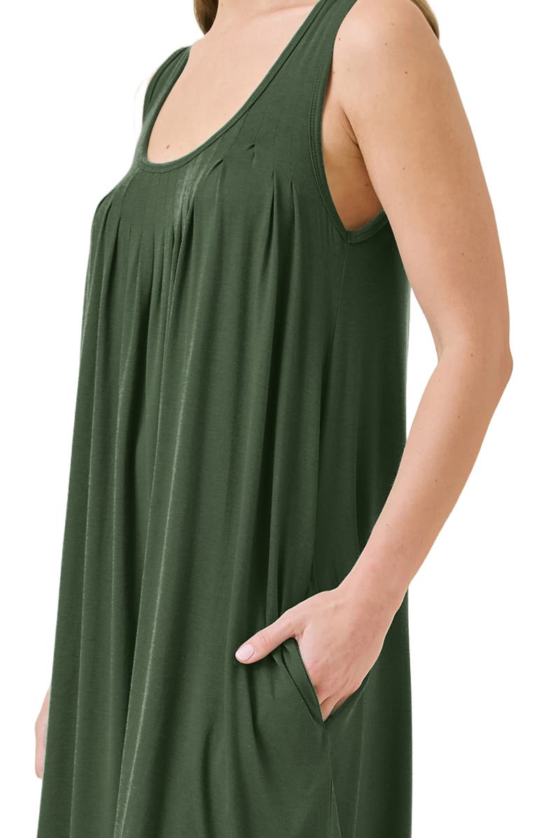 Papinelle Kate Soft Pleat Nightgown, Alternate, color, 