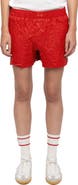 Zadig & Voltaire Pax Crumpled Leather Shorts