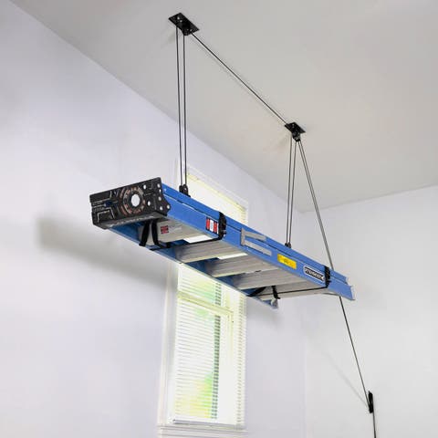 Ladder Hoist -Holds up to 150 lbs -Up to 14' Lift