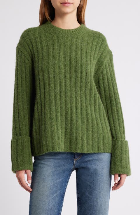 Stassi Rib Alpaca & Wool & Blend Sweater