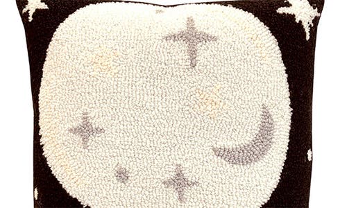 R16 Home Embroidered Crystal Ball Throw Pillow In Multi