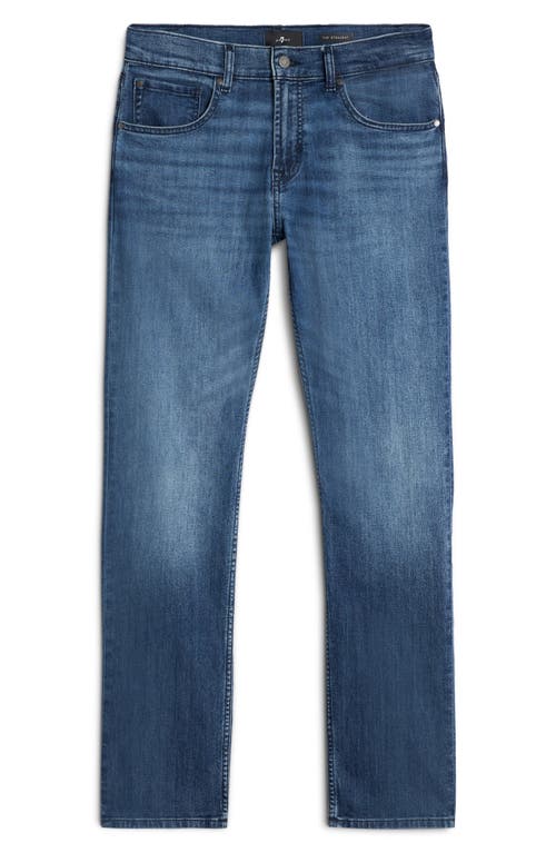 7 For All Mankind The Straight Leg Jeans In Blue