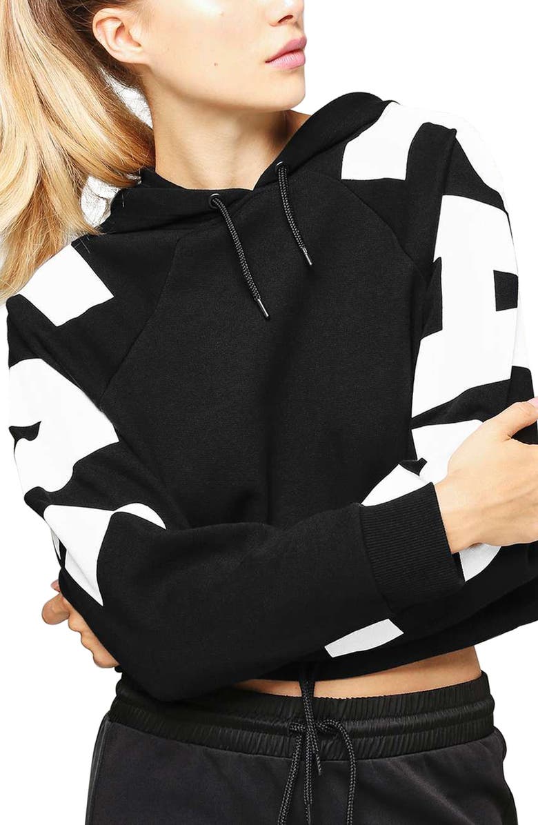 IVY PARK<sup>®</sup> Logo Boxy Crop Hoodie, Main, color,