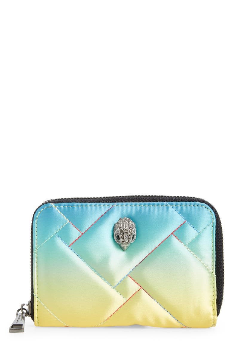 Small Zip Around Wallet, Main, color, OMBRE MULTI