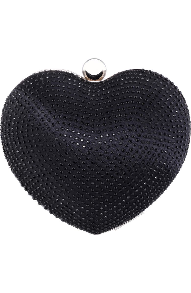 Nina Crystal Embellished Minaudière, Alternate, color,