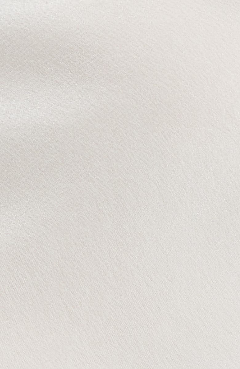 SUZY BLACK Tab Cropped Silk Camisole, Alternate, color, 