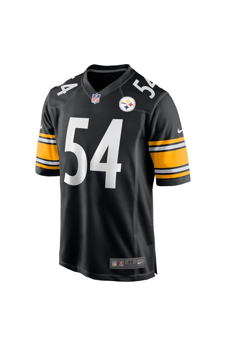 Men's Nike Zach Frazier  Black Pittsburgh Steelers  Game Jersey, Alternate, color, Black