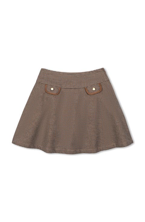 Kids' Organic Circle Skirt with Pocket Detail (Toddler, Little Kid and Big Kid)