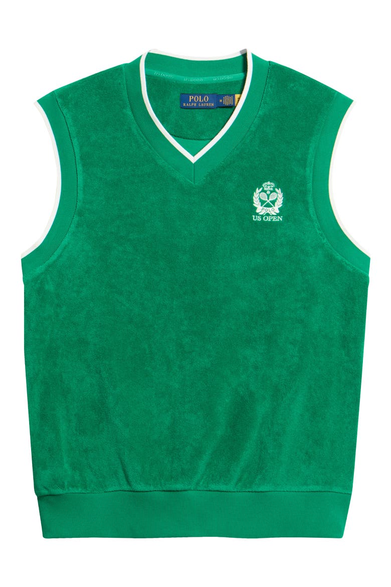 US Open Terry Vest, Alternate, color, BILLARD