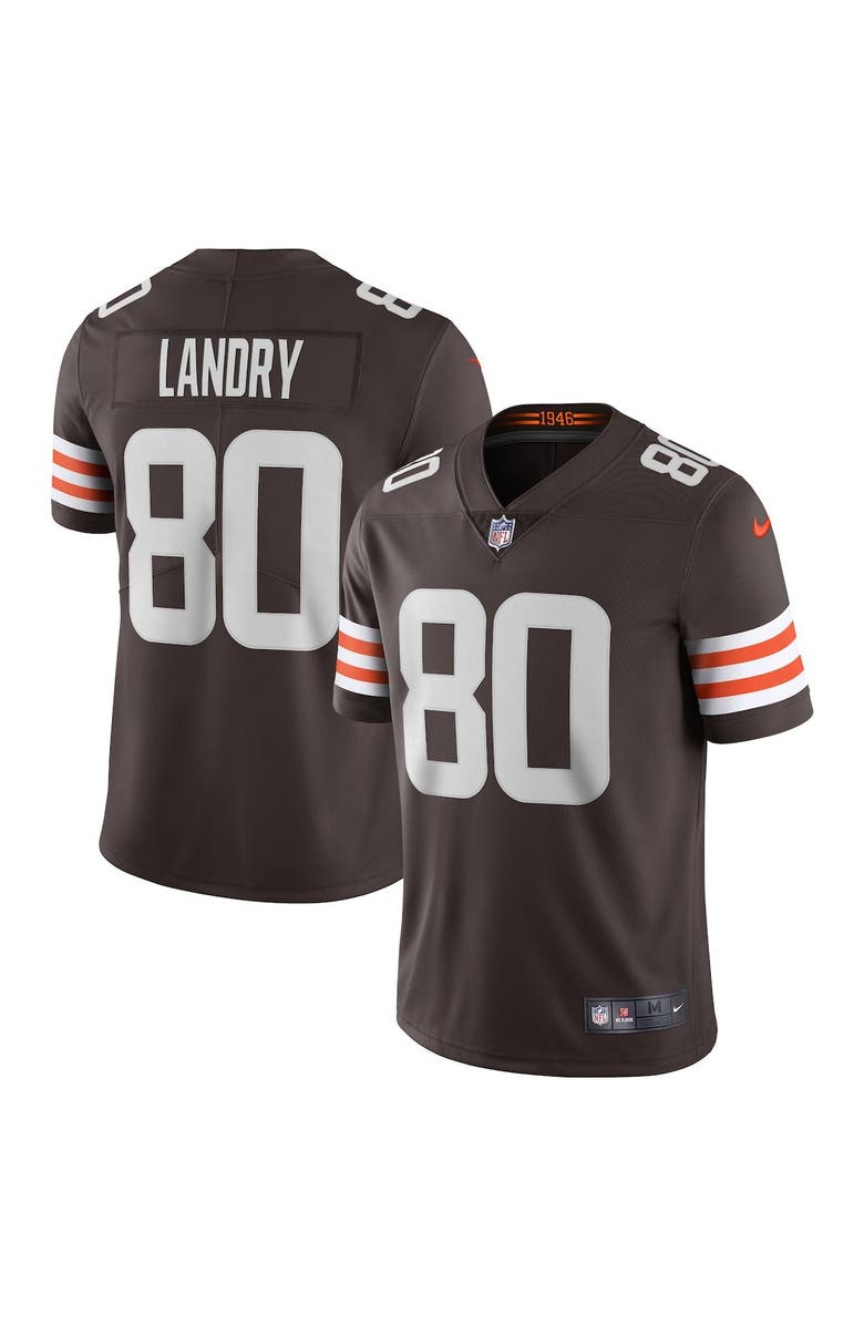 Nike Men's Nike Jarvis Landry Brown Cleveland Browns Vapor Limited Player Jersey, Main, color, 