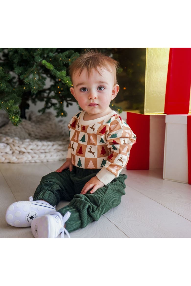 Forest Corduroy Jogger, Alternate, color, Forest Green