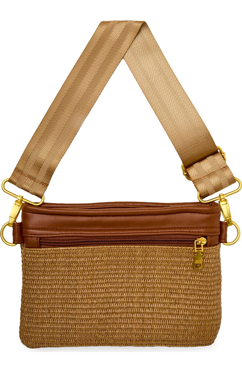 THINK ROYLN Yacht 2.0 Bum Bag, Alternate, color, Sand Dune Raffia